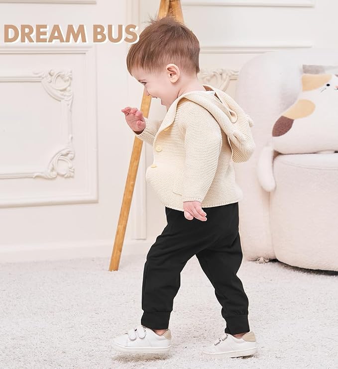 DREAM BUS Pack of 3 Toddler Jogger Pants - Image 2