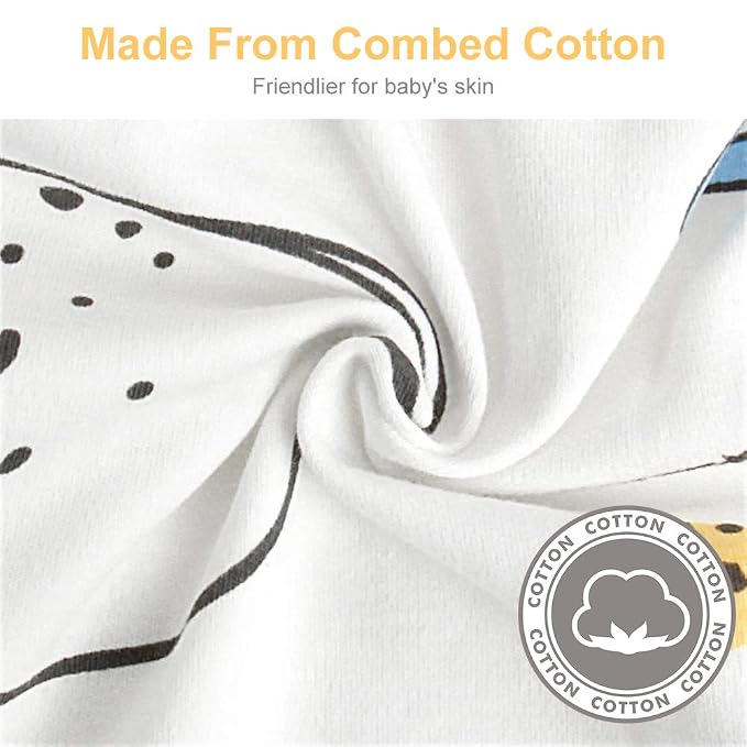 Premium Soft Cotton Baby Swaddle Blankets, Unisex Baby Blanket Wrap - Image 5