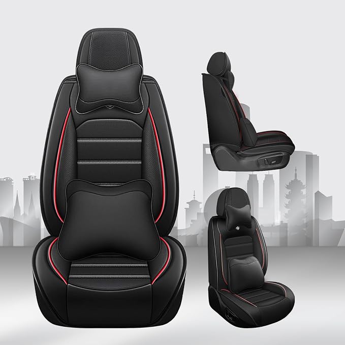 JOJ Car Seat Cover Fit for Toyota Highlander 2001-2025, 7 Seat Car Seat Cover - Image 3
