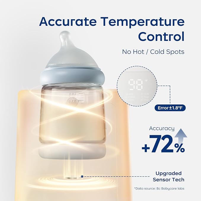 Bc Babycare Bottle Warmer, 10-in-1 Fast Baby Milk Warmer - Image 5