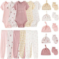Kiddiezoom Unisex Baby Layette Essentials Giftset Clothing Set 19-Piece by Kiddiezoom