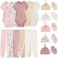Kiddiezoom Unisex Baby Layette Essentials Giftset Clothing Set 19-Piece by Kiddiezoom