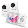 VTech VM923-2 Baby Monitor, 2.8”Screen, 1000ft Range, Pan-Tilt-Zoom, Night by VTechBabyMonitors