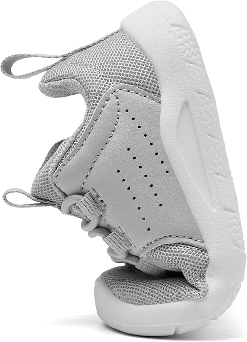MORENDL Toddler Slip On Sneakers Baby Walking Shoes Non-Slip Breathable Unisex - Image 5