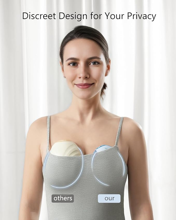 Wearable Breastfeeding Pump, Breast Pump Hands Free - Image 5