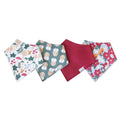 Copper Pearl 4 Pack Soft Cotton Baby Bibs by CopperPearl