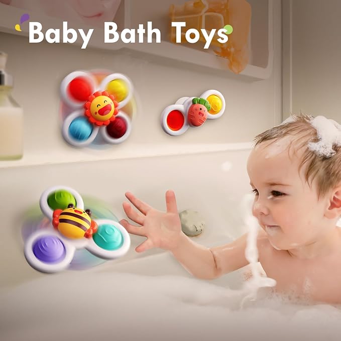 ALASOU 3PCS Pop Suction Cup Spinner Toys - Image 5
