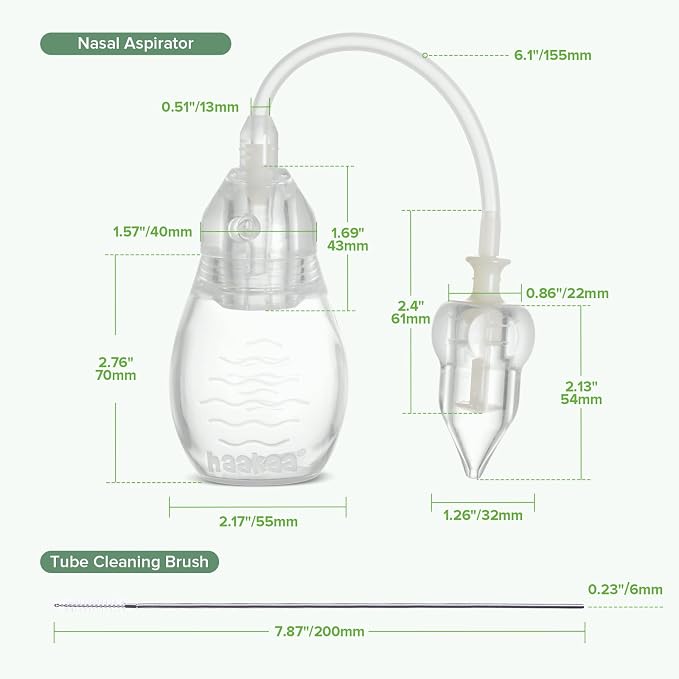 haakaa Swan Neck Nasal Aspirator - Image 8