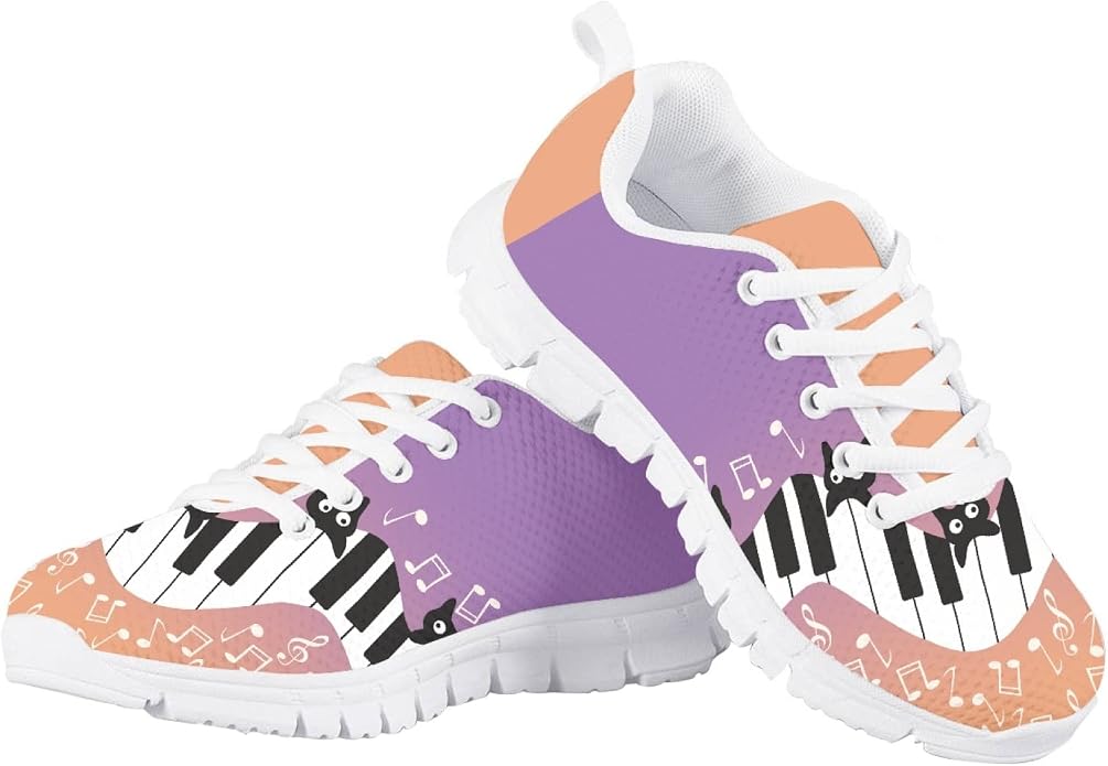 MARSVOVO First Shoes for Walking Boy Girl Athletic Lightweight Flexible Lace-up - Image 2
