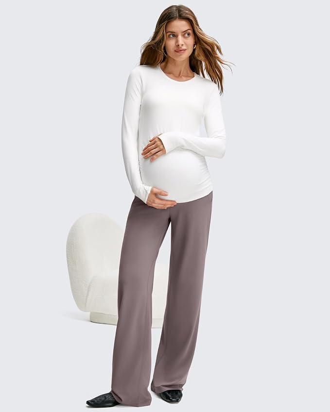 G4Free BareFeel Maternity Dress Yoga Pants - Image 7