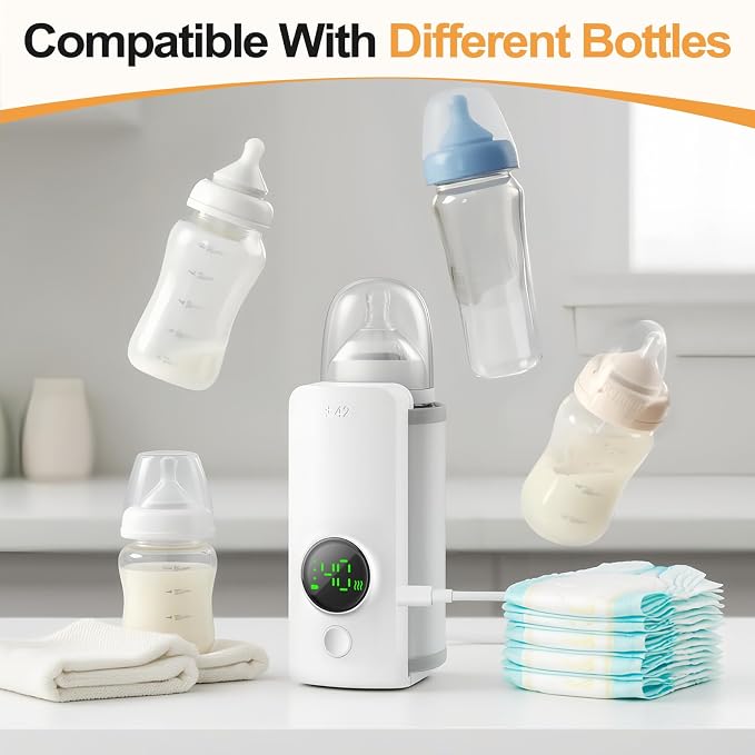 Solve The Milk Warming Dilemma Portable Bottle Warmer Requires no Water Rapid - Image 6