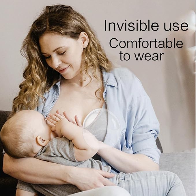 Breast Shells with Plugs, Milk Saver, Nursing Cups, Nursing Moms to Ease Nipple - Image 5