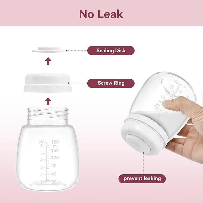 Milk Storage Bottle and Collection Bottle, Compatible - Image 5