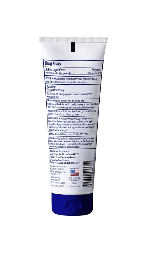 Welmedix Rapid Relief Diaper Rash Cream - Image 3