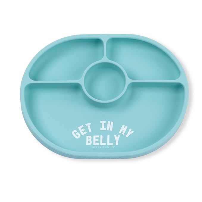 Bella Tunno Suction Plate for Babies & Toddlers, Self-Feeding Dish for Baby Led by BellaTunno