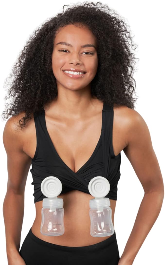Larken Hands Free Pumping Bra for Breastfeeding | Breast Pump by Larken
