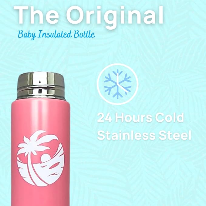 Versatile Waiu Insulated Baby Bottle | 4 oz & 6 oz Sizes | Keeps Drinks Hot - Image 2