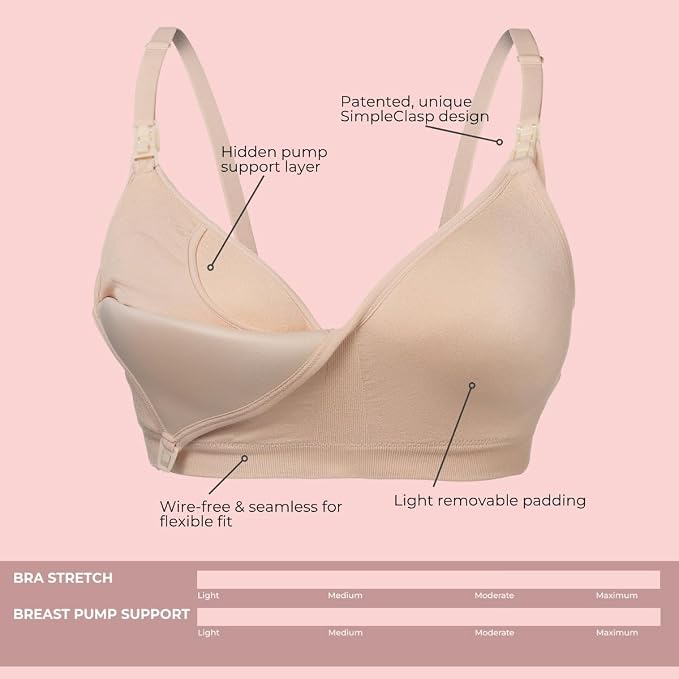 Supermom Hands Free Pumping and Nursing Bra - Image 3