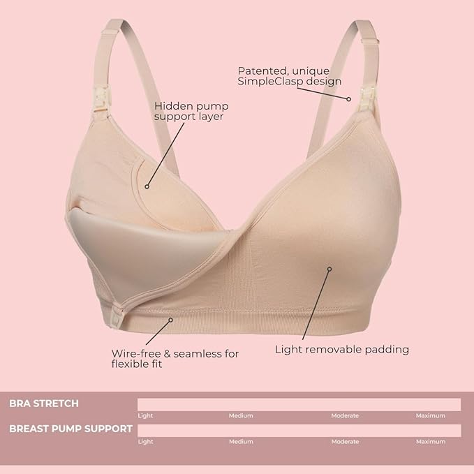 Supermom Hands Free Pumping and Nursing Bra - Image 3