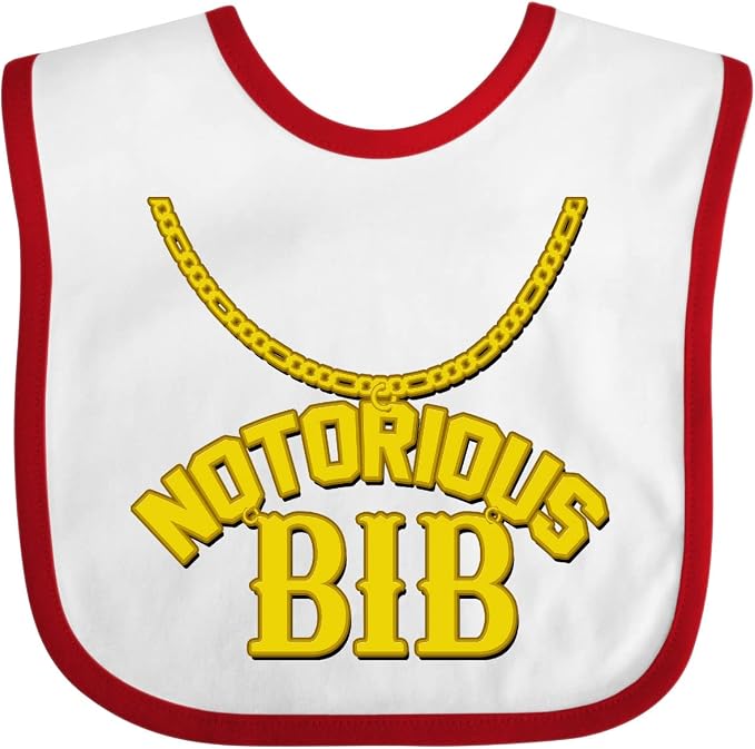 inktastic Notorious Bib Baby Bib by Inktastic
