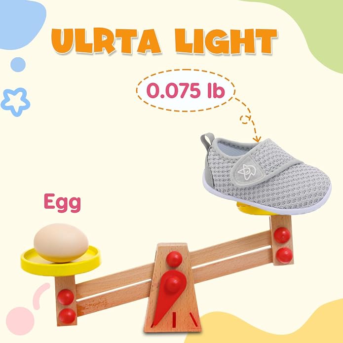 LeIsfIt Baby Shoes Boys Girls First Walking Shoes Non-Slip Infant Sneakers - Image 3