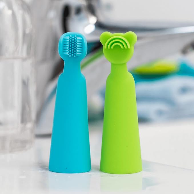 oogiebear Baby Finger Brush & Tongue Scraper - Image 7