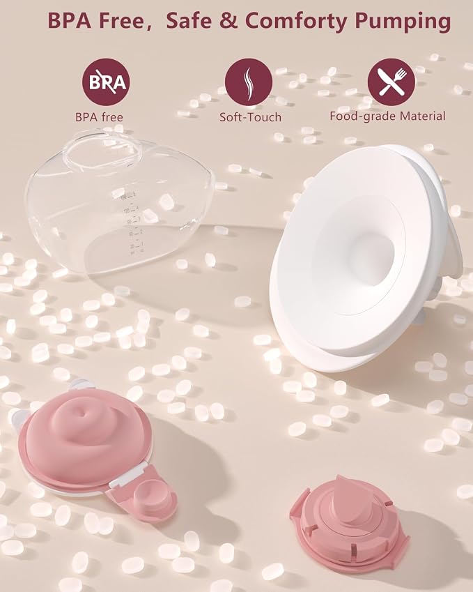 2 Pack Full Breast Pump Kits Compatible - Image 5