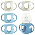 4 Pack Silicone Sleeves for Avent Natural Glass Baby Bottles, Silicone and by Unknown