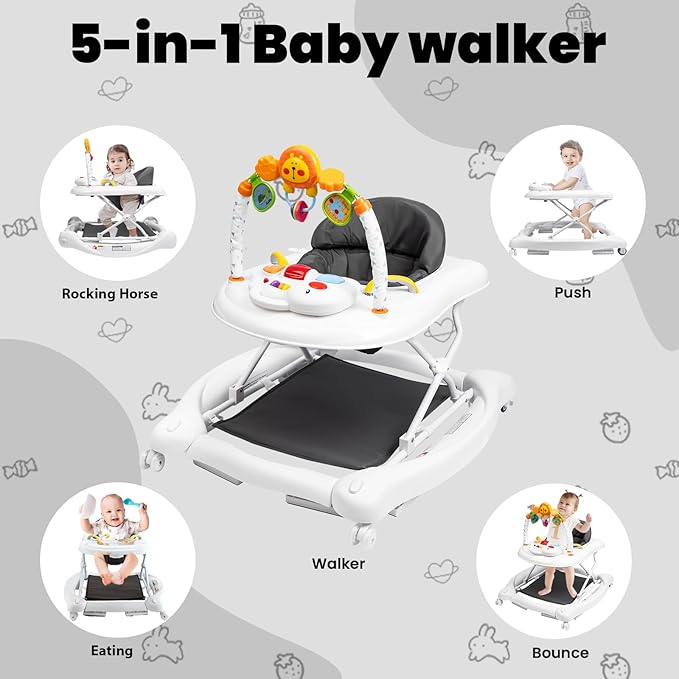 5-in-1 Baby Walker, Baby Walkers - Image 2