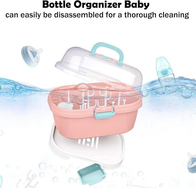 Baby Bottle Organizer for Storage, Baby Bottle Storage Large Capacity - Image 6