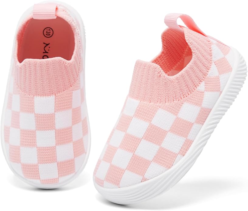 MORENDL Baby Toddler Walking Socks Non-Slip Breathable Unisex Casual Sneakers - Image 2