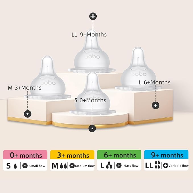 YOHKOH Natural Glass Baby Bottle - Image 6