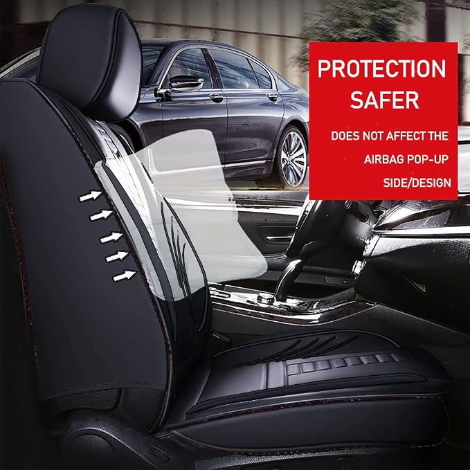Luxury 2 Seats Car Seat Covers Protectors - Image 6