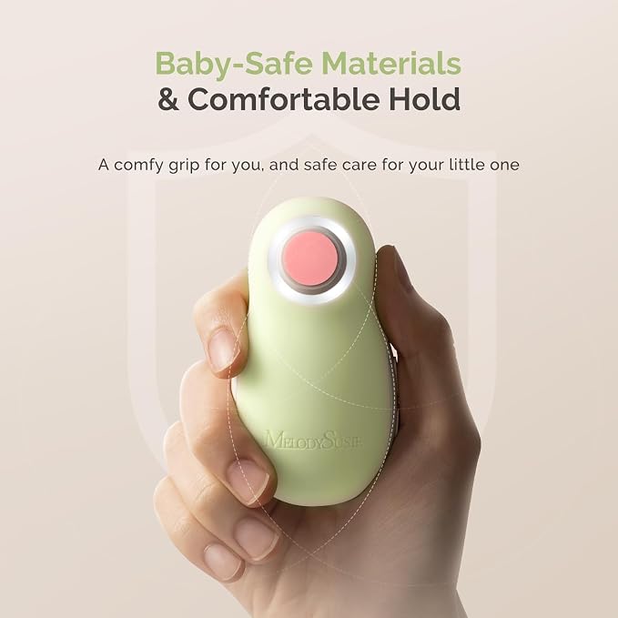 MelodySusie Baby Nail Trimmer Electric, Magnetic Rechargeable Baby Nail File - Image 7