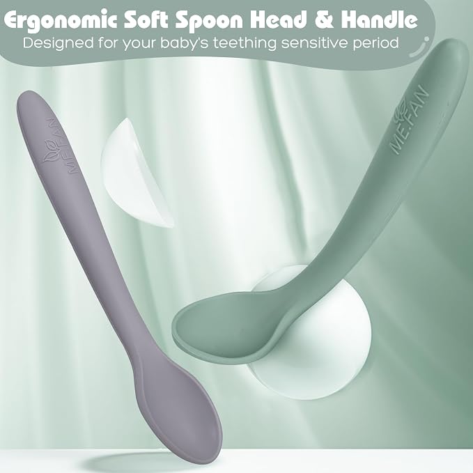 ME.FAN Silicone Baby Spoons - Image 7