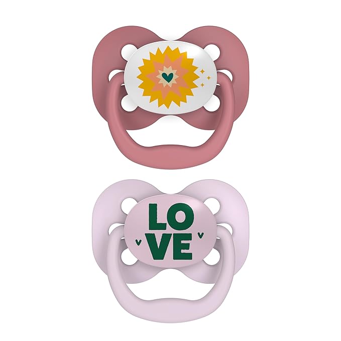 Dr. Brown's Advantage Baby Pacifier, Fully Symmetrical Soother by DrBrowns