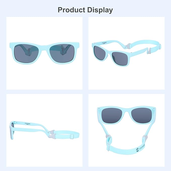 COCOSAND Flexible Baby Sunglasses - Image 6