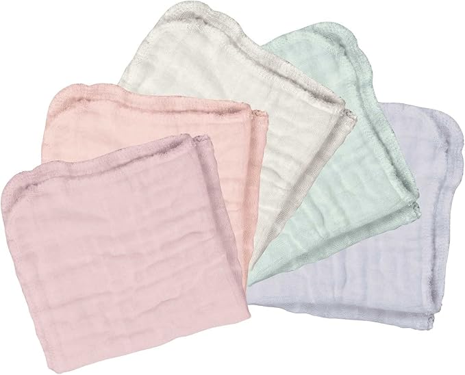 green sprouts Reusable Muslin Cloths Made from Organic Cotton |Reusable Baby by GreenSprouts