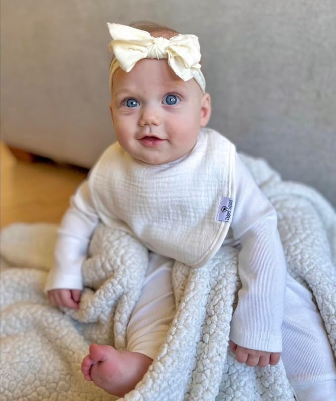 DiaperSquad's Baby Bibs for Drooling and Teething, Bibs for Boys, Baby Girl - Image 3