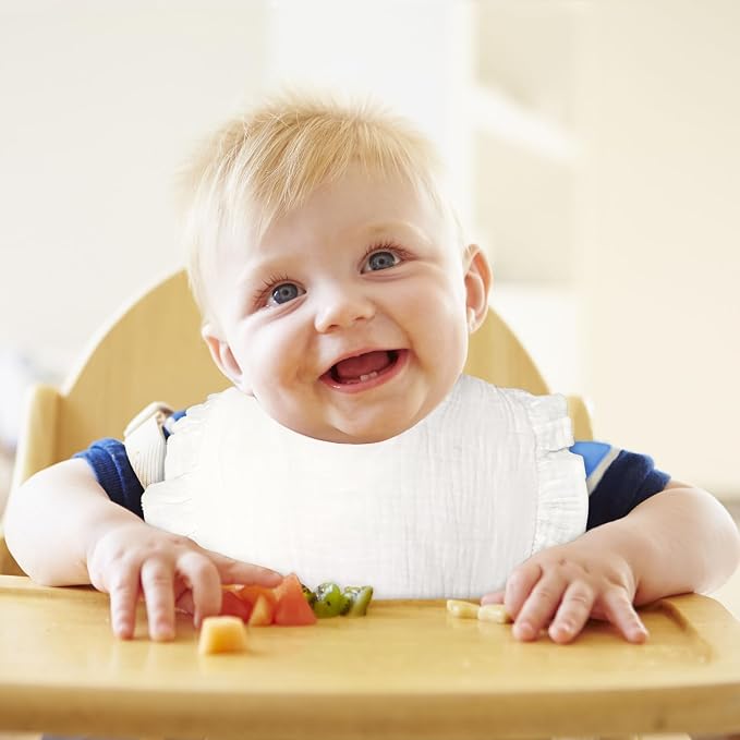 Baby Bibs Muslin Drool Teething Drooling Bibs - Image 6