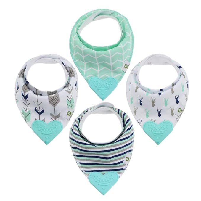 Pickle & Olive Baby Bandana Teething Bibs by PickleOlive