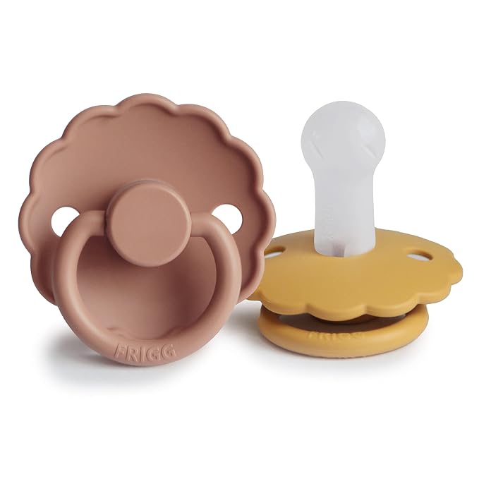 FRIGG Daisy SilkySoft Silicone Baby Pacifier | Made in Denmark | BPA-Free by mushie