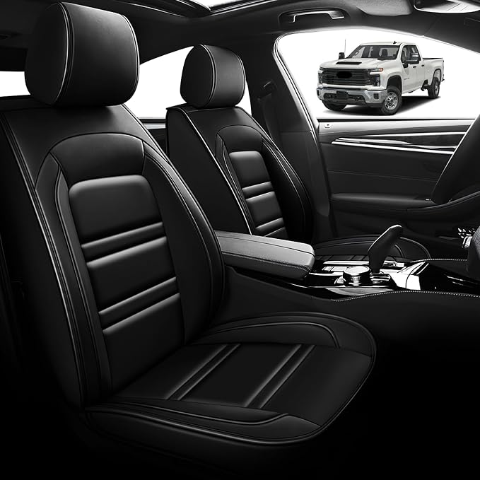 Seat Cover for Chevy Silverado 2500 2007-2025 | Car Seat Covers Front Seats - Image 2