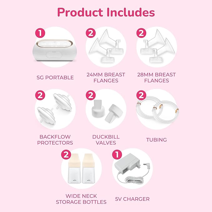Spectra - Synergy Gold Portable - Dual Adjustable Electric Breast Pump - - Image 2