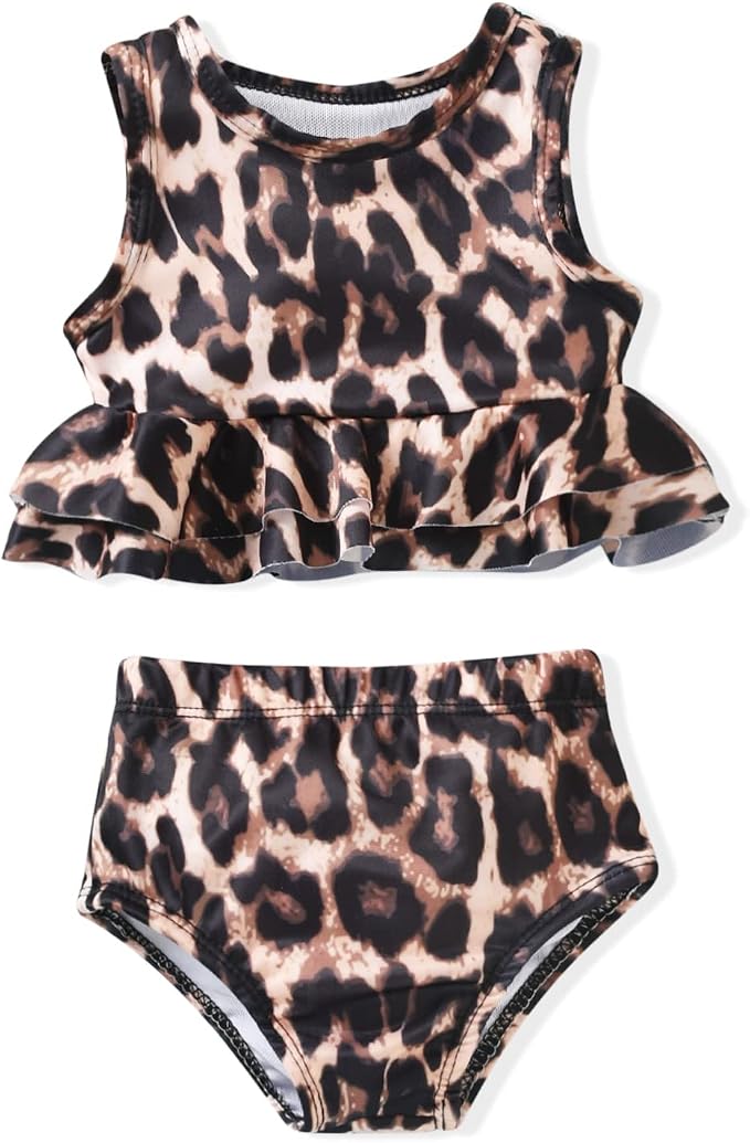 Aalizzwell Toddler Baby Girl Bathing Suit Two Piece Swimsuit Bikini Beach Wear by Aalizzwell