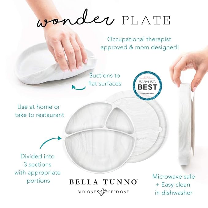 Bella Tunno Wonder Baby Plates – Silicone Suction Plates - Image 7