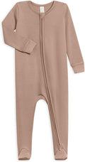 Colored Organics Baby Zip-Up Footed Sleeper by ColoredOrganics