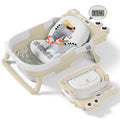 Collapsible Baby Bathtub for Newborn, Foldable Baby Bath Tub by Tavlshero
