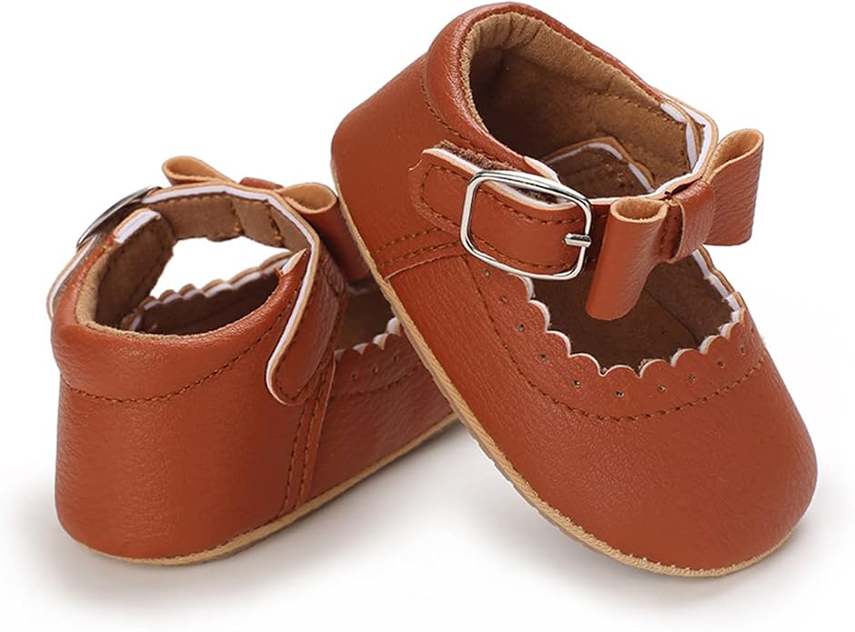 COSANKIM Baby Girls Mary Jane Flats Shoes Anti-Slip Rubber Sole Infant Toddler - Image 3