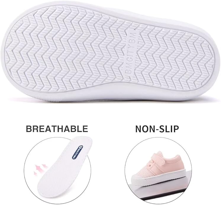 BMCiTYBM Baby Sneakers Girls Boys Lightweight Breathable Mesh First Walkers - Image 5
